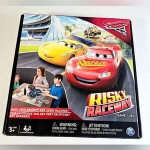 Disney Pixar Cars Radiator Springs Adventure Board Game Complete EUC Kids Family